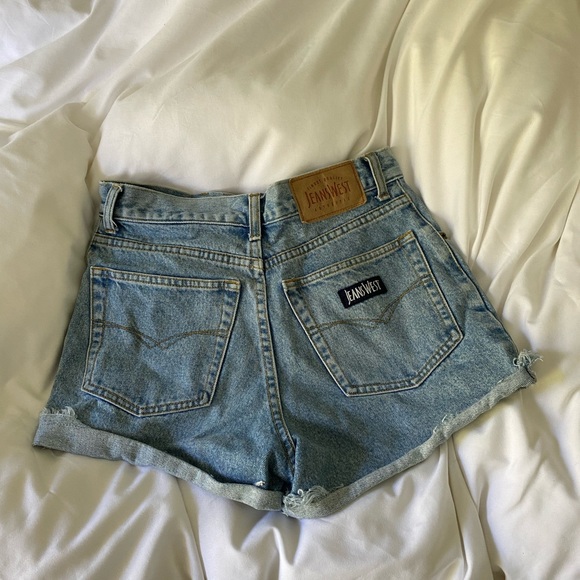 Vintage JeansWest High Waisted Denim Shorts - Picture 4 of 6